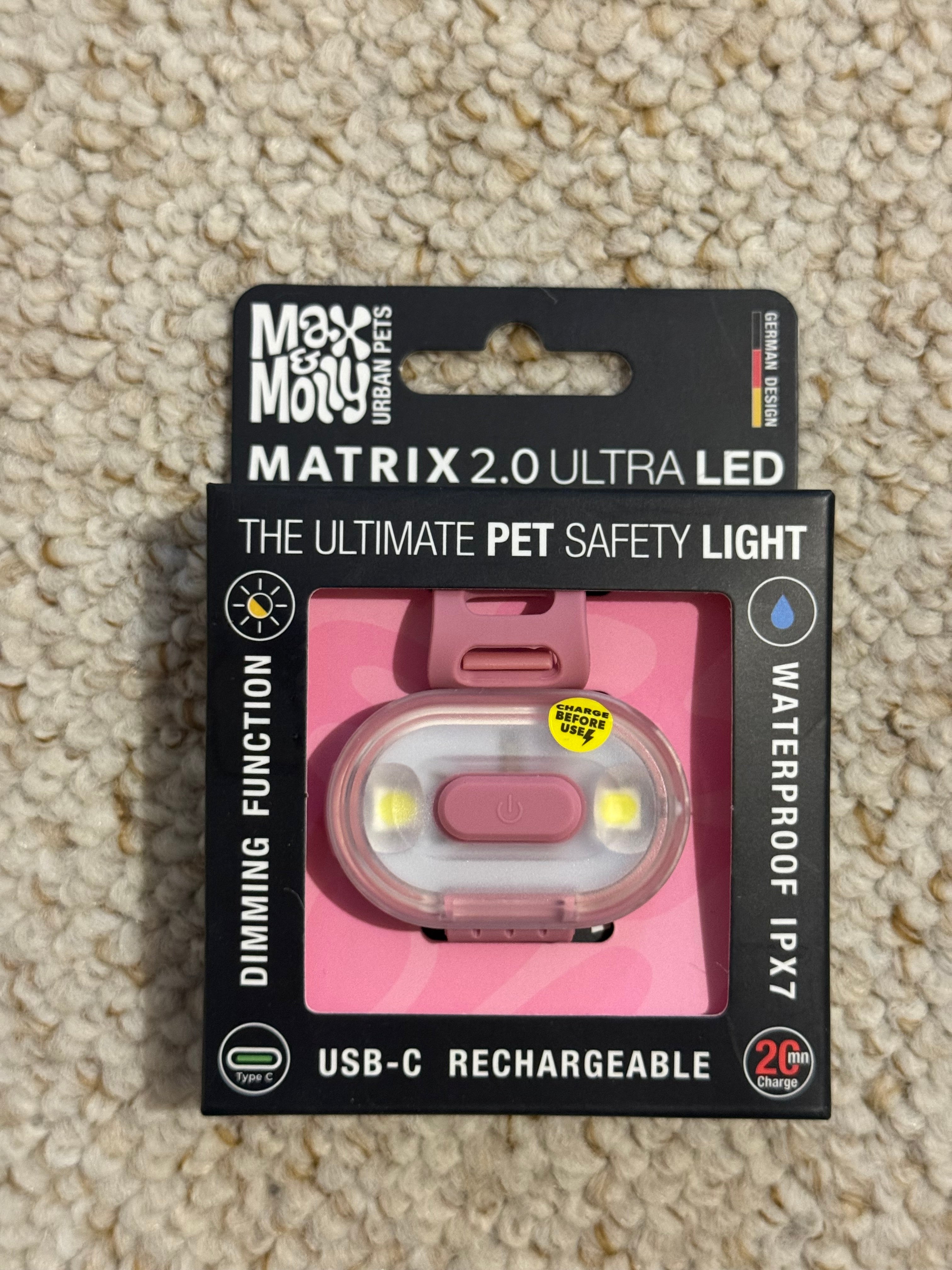 Lumière de sécurité pour collier