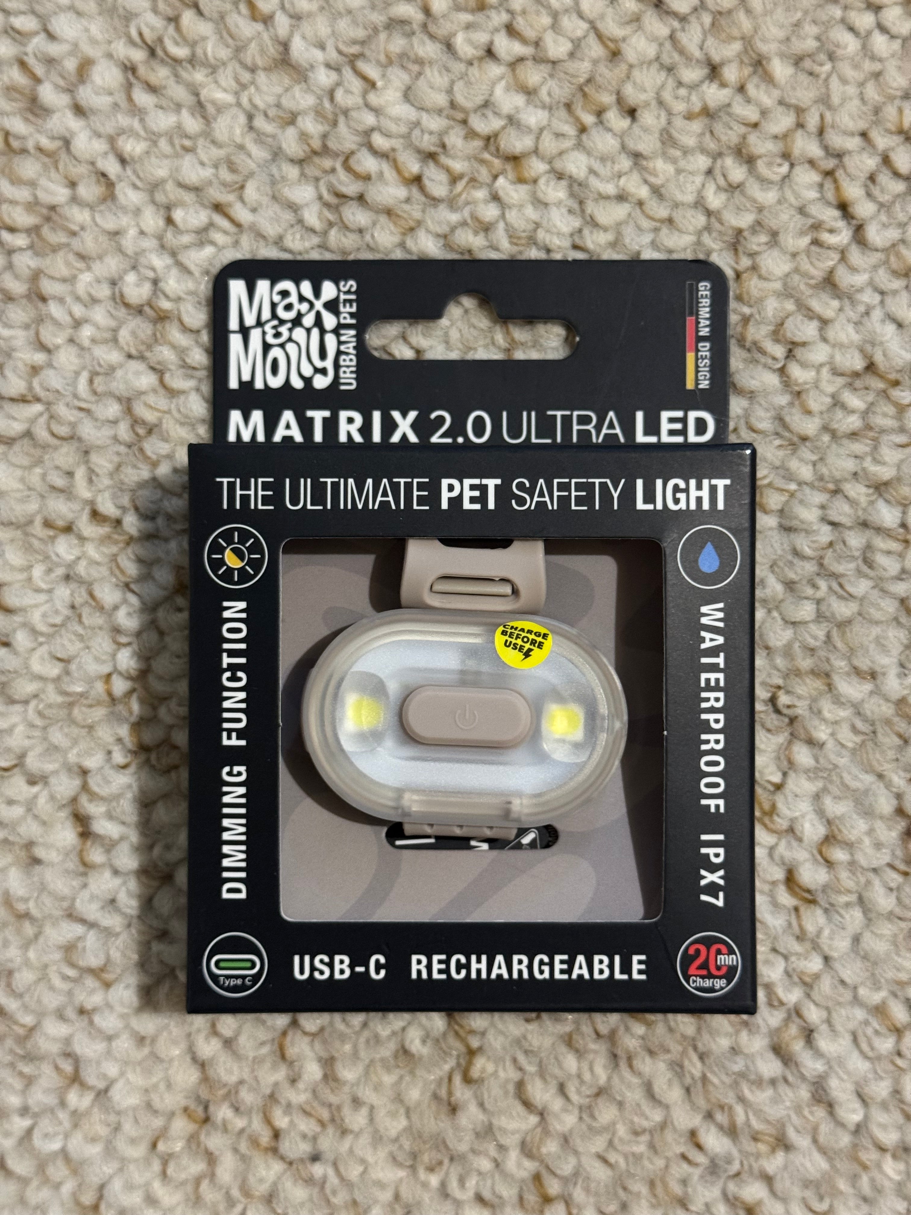 Lumière de sécurité pour collier