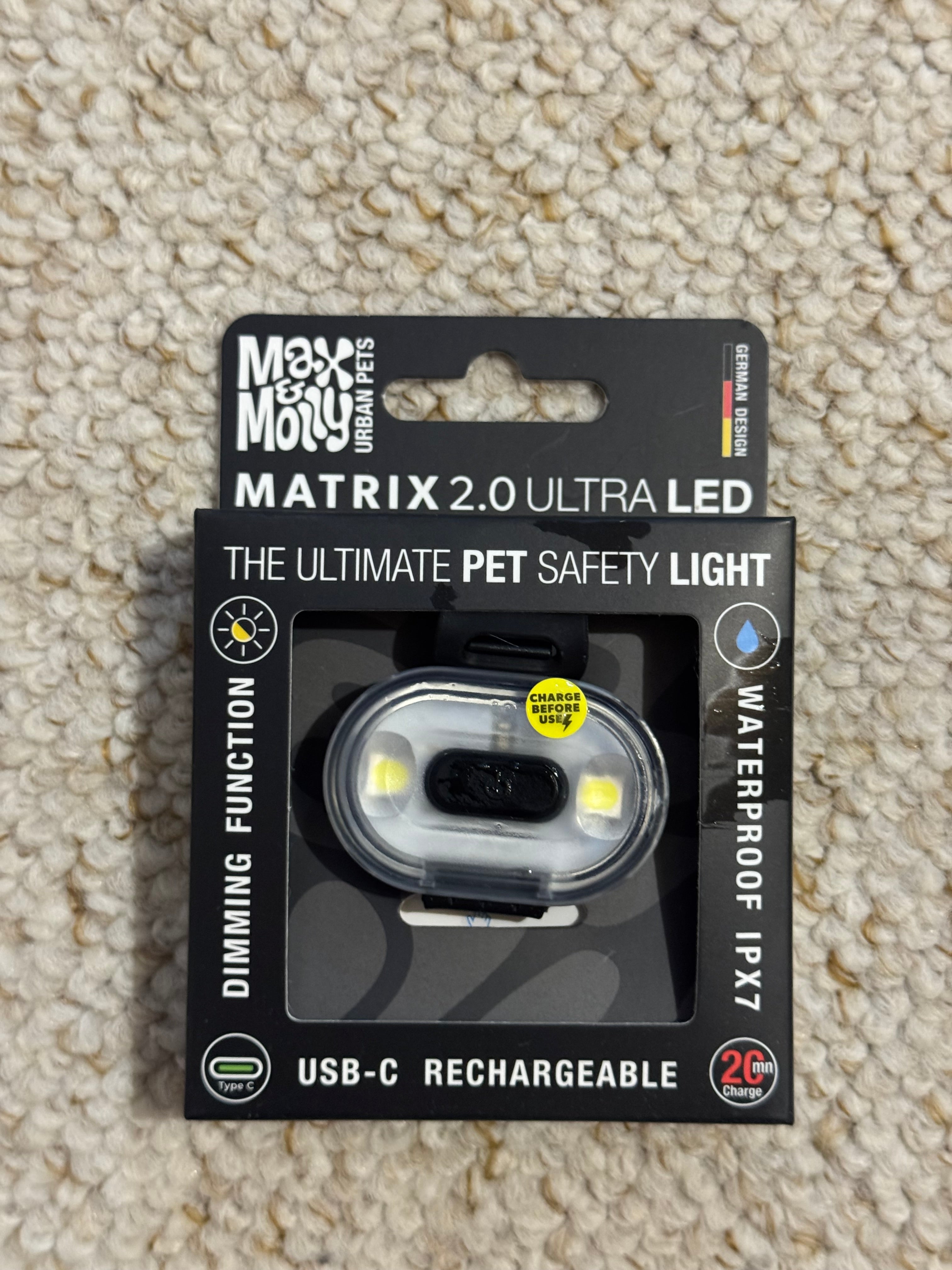 Lumière de sécurité pour collier