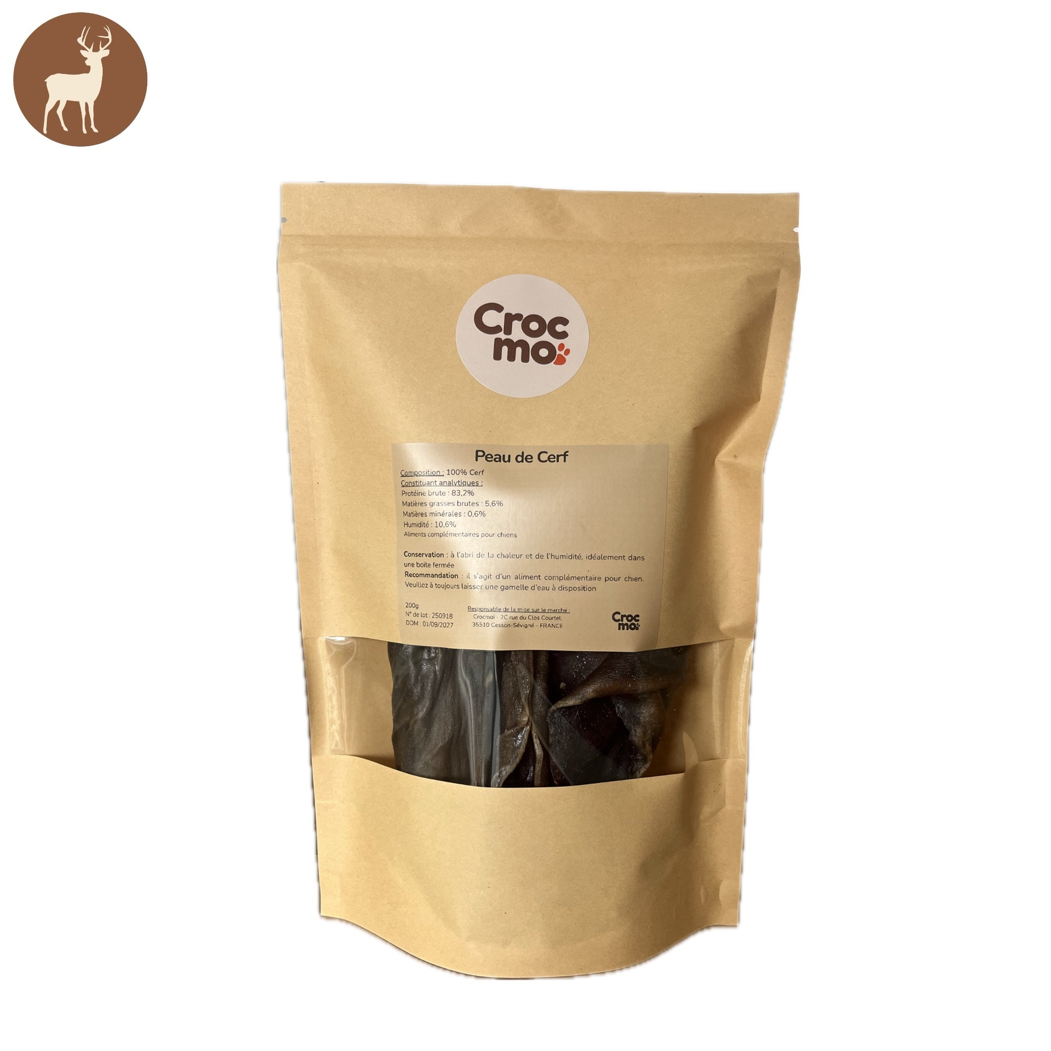 Peau de cerf 200g